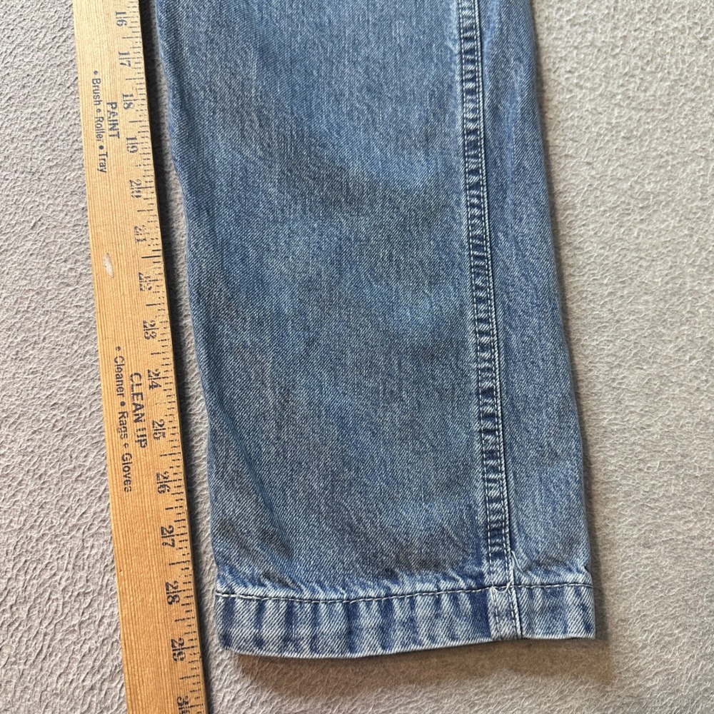 Levi's Carpenter Jeans Mens 33x32 (35x29) Blue Denim Utility Hammer Loop Y2K - Picture 10 of 11